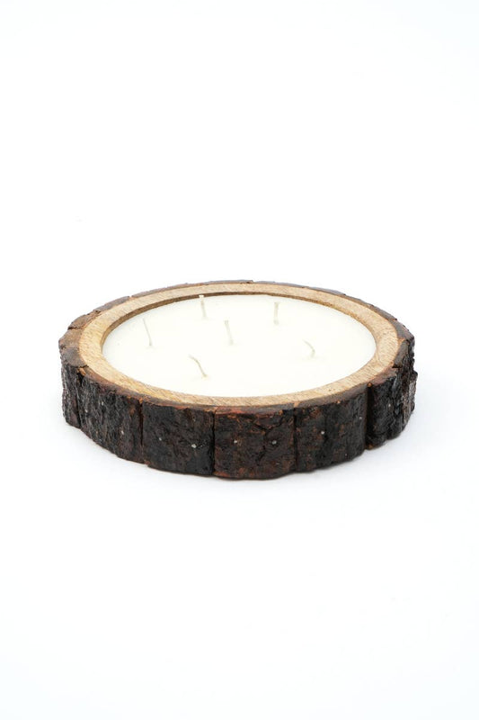 10 oz Wooden Scented Candle