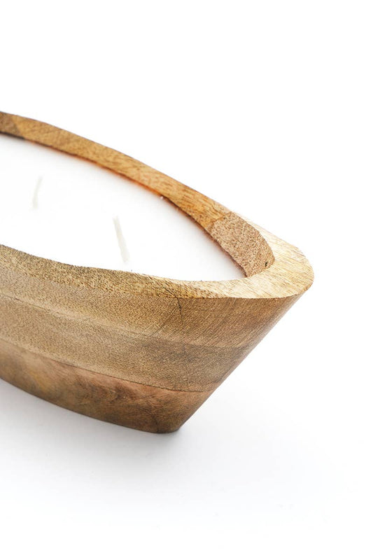 14 oz Wooden Scented Candle - Candles