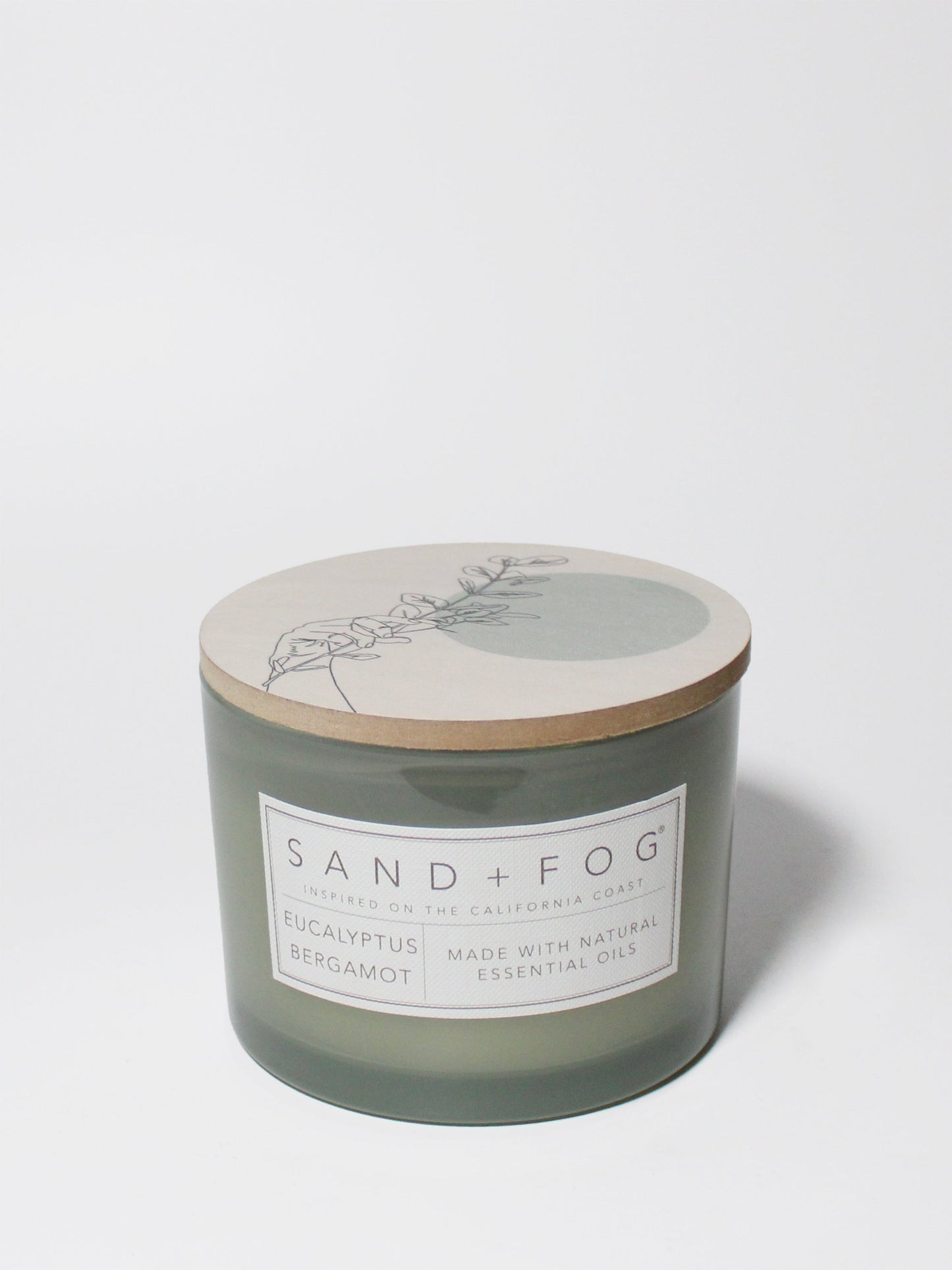 Eucalyptus Bergamont 12 oz scented candle