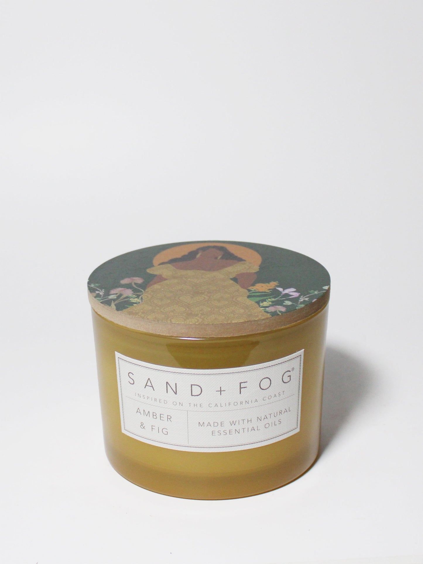 Amber & Fig 12 oz scented candle