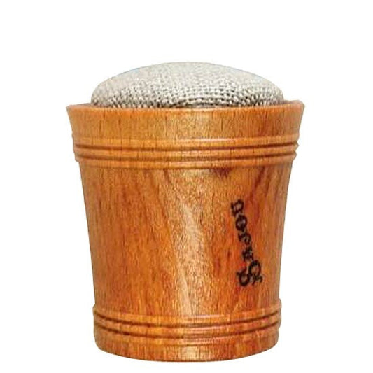 Sajou Wooden Pin Cushion – Natural Linen