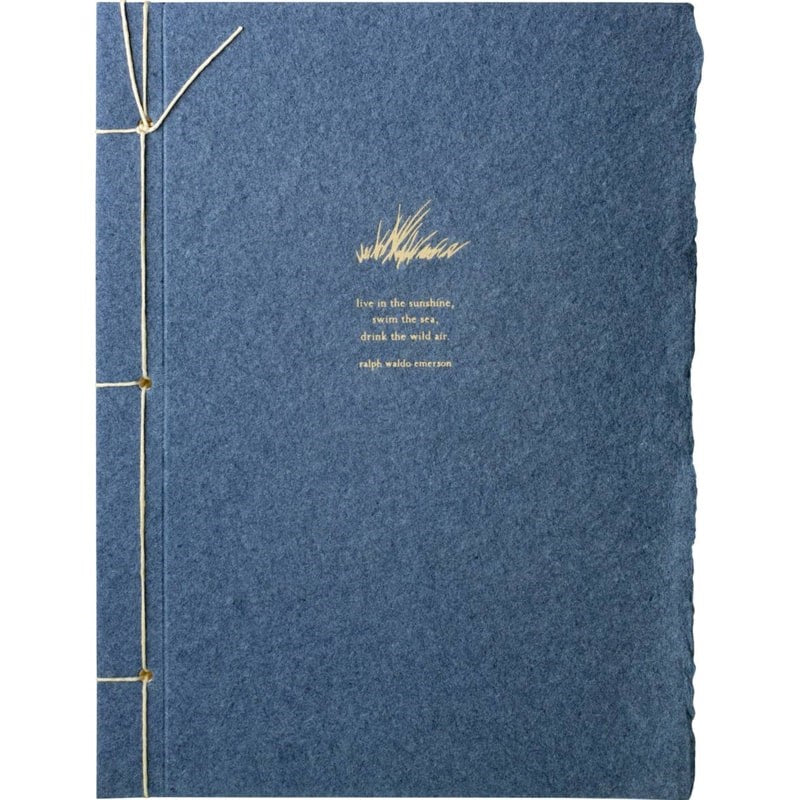 Ralph Waldo Emerson Handmade Paper Inspiration Journal
