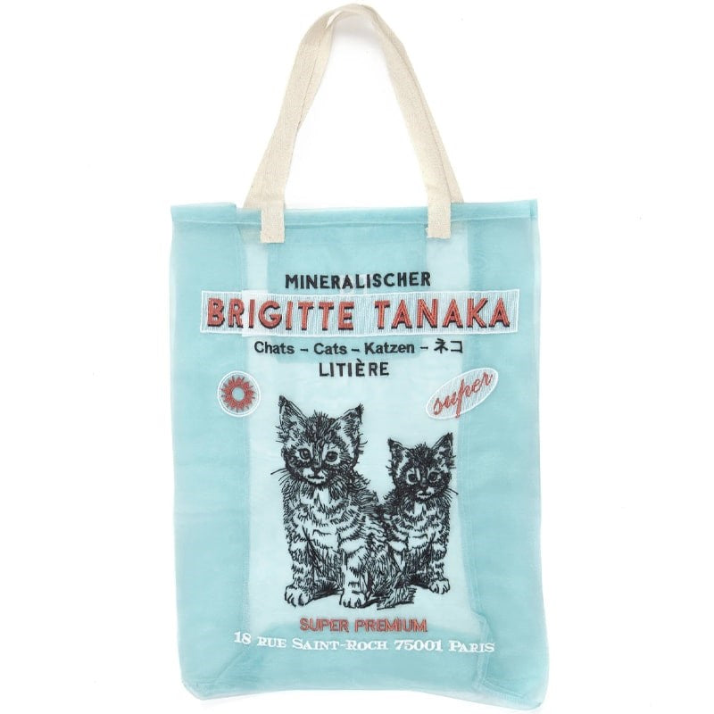 Organza Embroidery Cat Bag