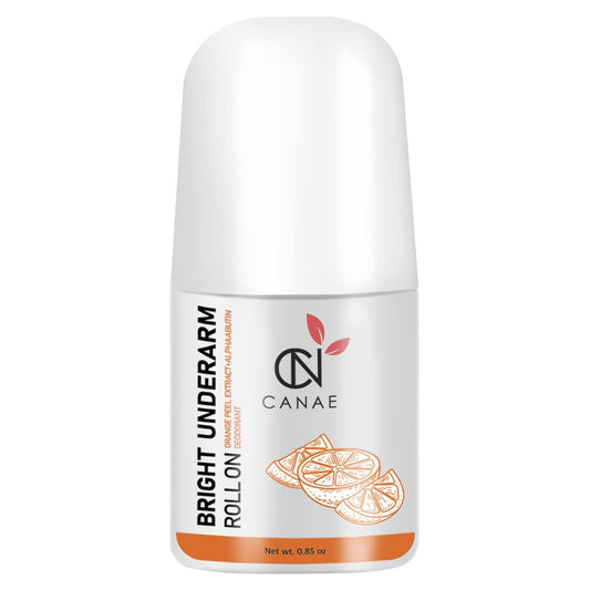Underarm Skin Renewal Roll On Best Natural Deodorant, Orange Peel Effective, Sensitive Skin Suitable for Women and Men, Aluminum Free, by CANAE