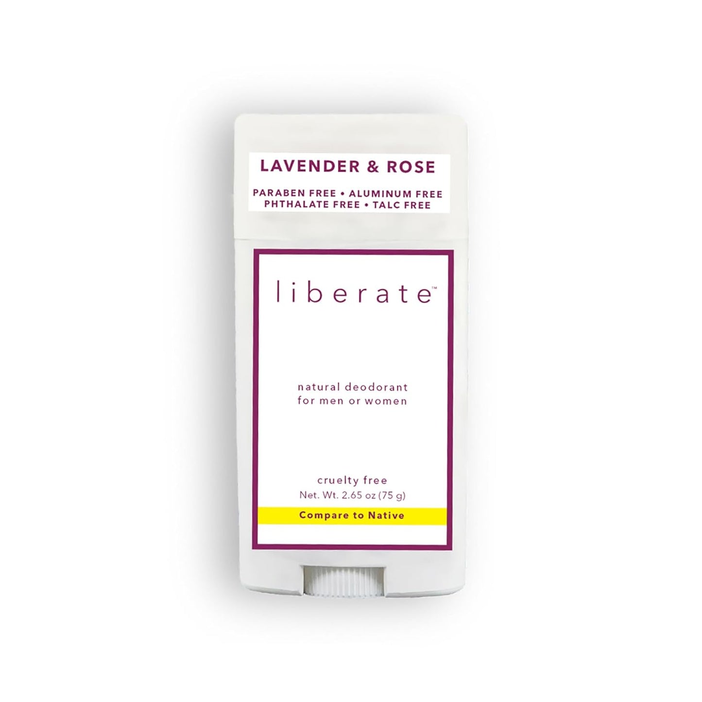 Lisa & Michelle Natural Deodorant Lavender Rose