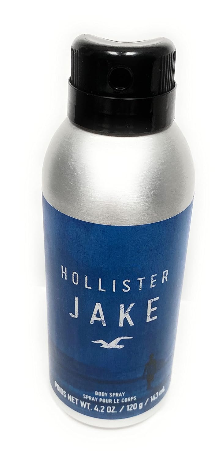 Hollister Jake Men's Deodorant Body Spray 4.2 Ounce