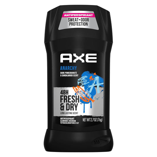 Axe Fresh Deodorant Stick, Anarchy, 3 Oz Each (Pack of 3)