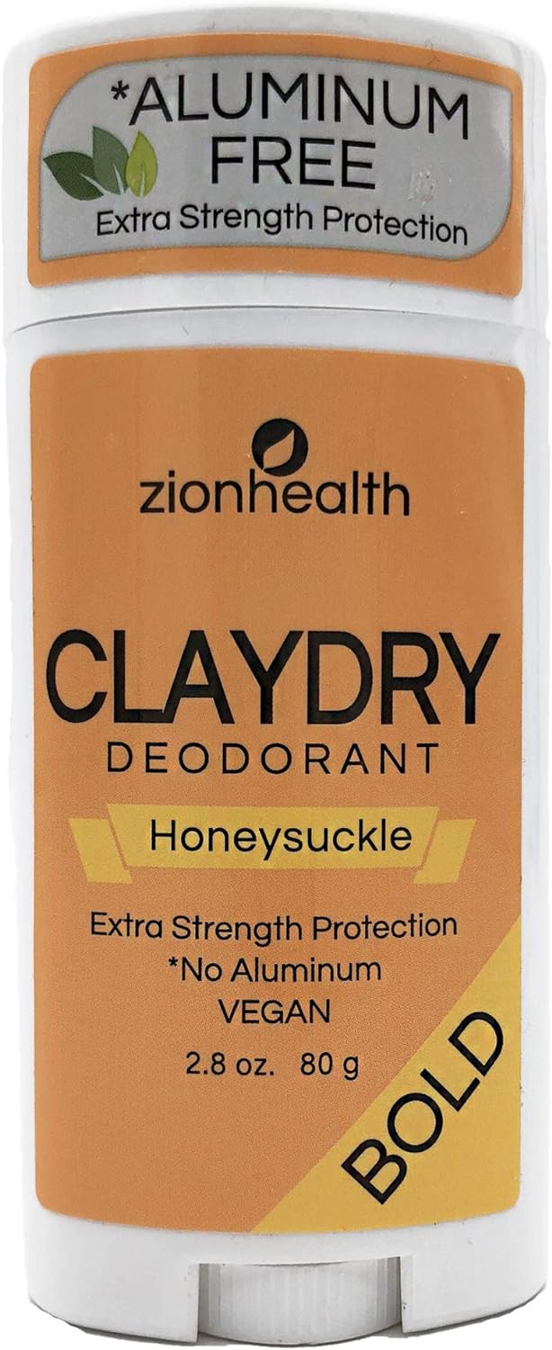 Clay Dry Bold - Honeysuckle Zion Health 2.8 oz Stick