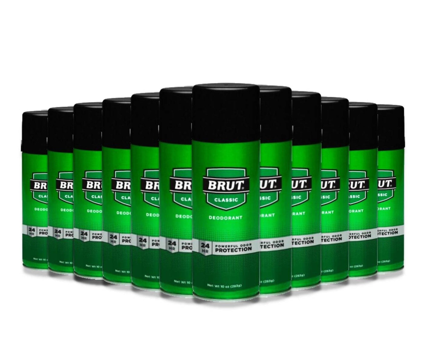 BRUT Deodorant Spray Classic Scent 10 oz- 12 Pack