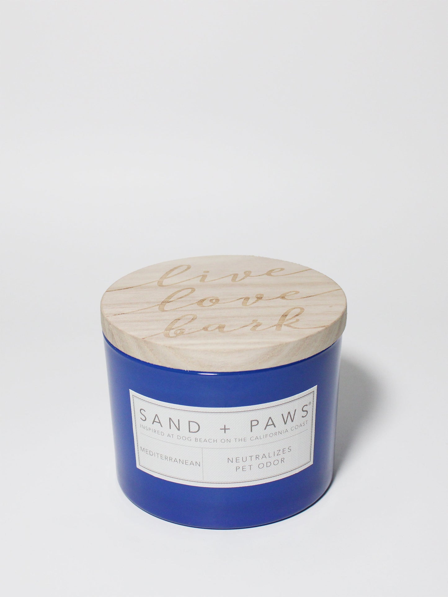 Sand + Paws Mediterranean 12 oz scented candle
