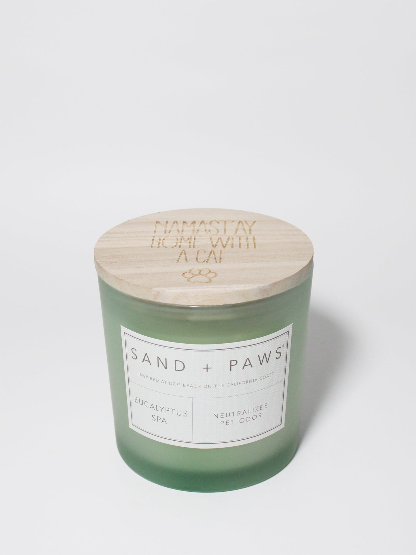 Sand + Paws Eucalyptus Spa 21 oz scented candle