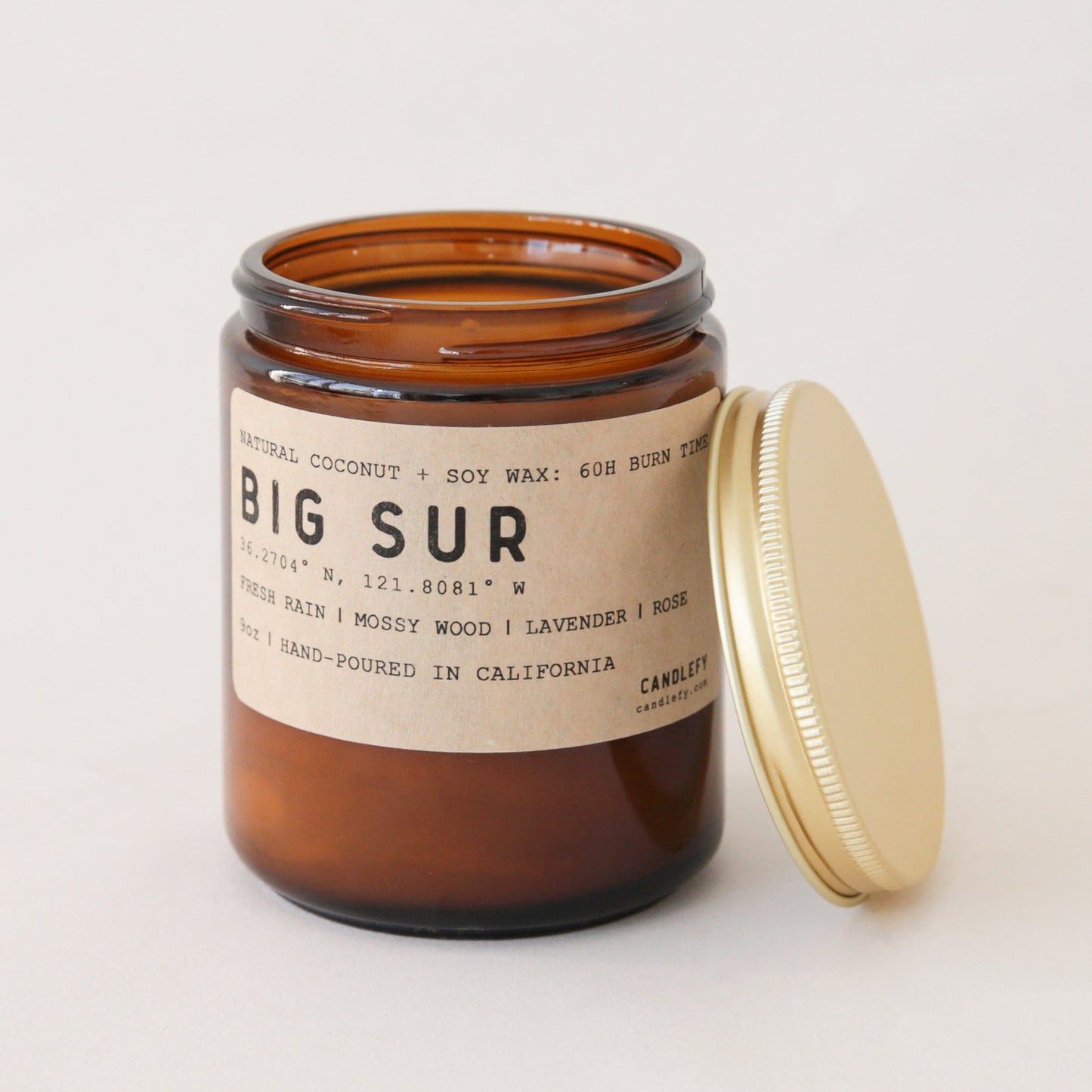 Big Sur California Candle