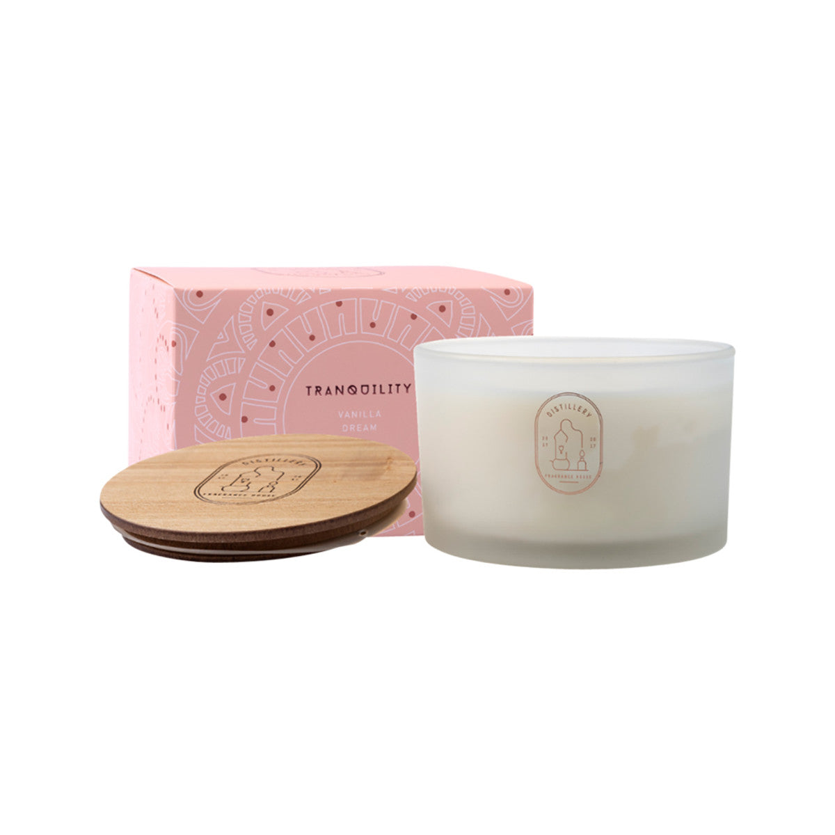 Distillery Fragrance House Soy Candle Vanilla Dream Tranquility 450g