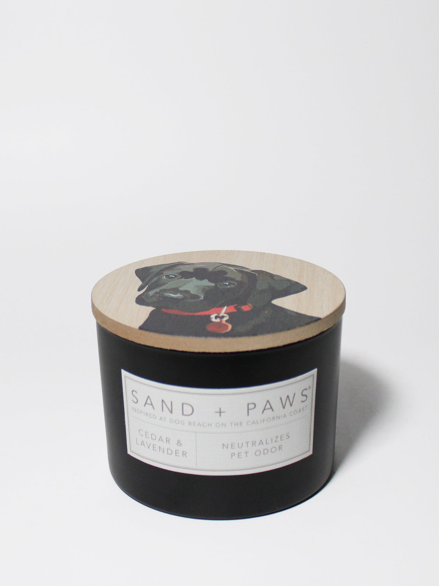 Sand + Paws Cedar & Lavender 12 oz scented candle