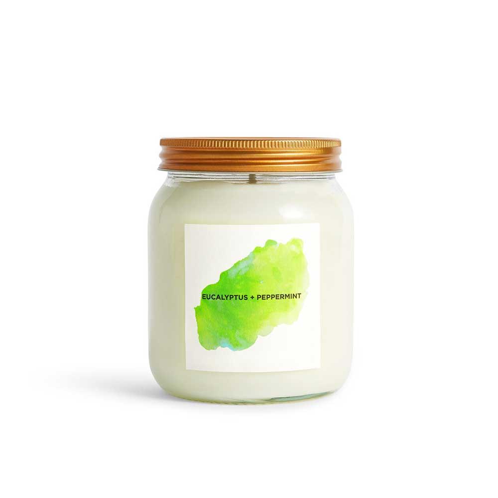 Refresh - Eucalyptus & Peppermint Aromatherapy Candle