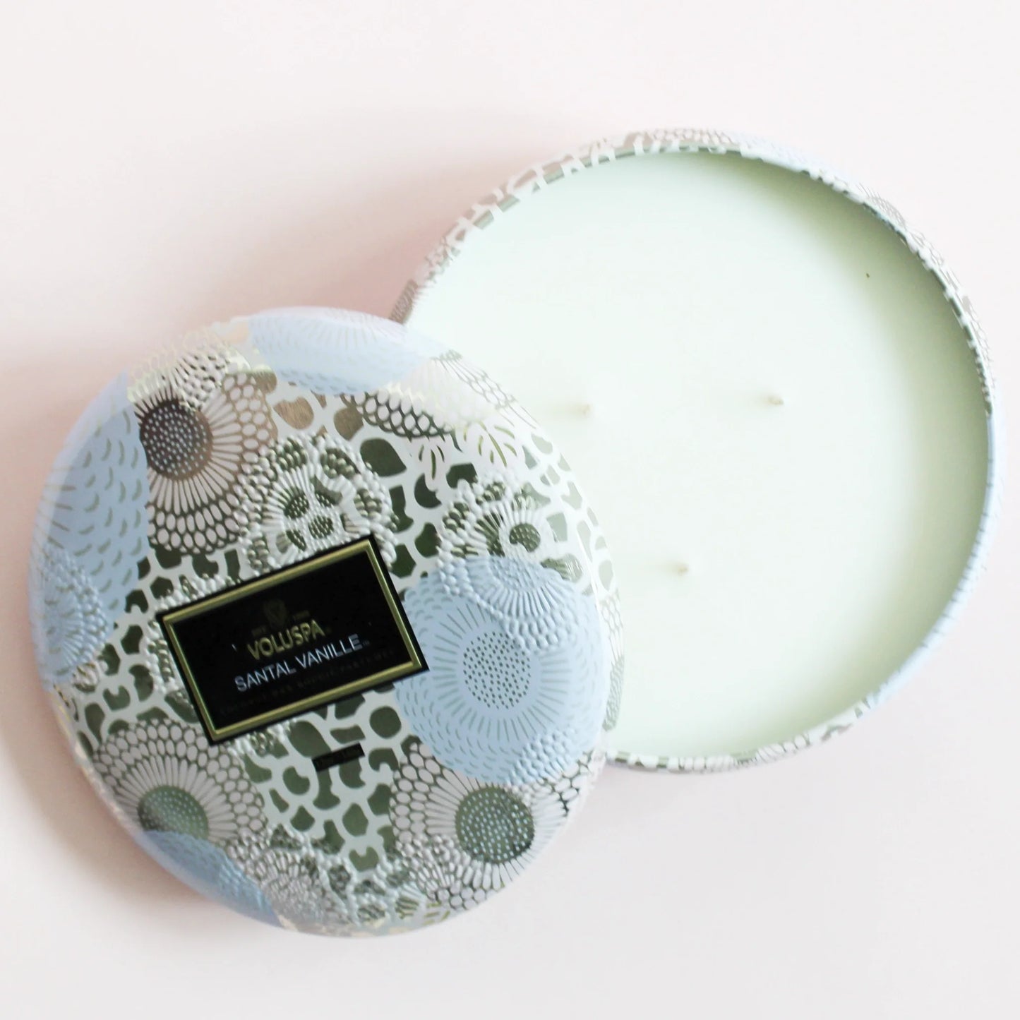 Santal Vanille Candle | 3 Wick Tin