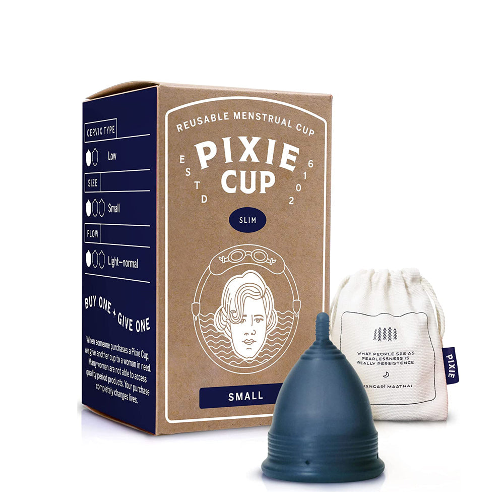 Pixie Cup Luxe - Number 1 for Most Active Period Cup - Every Menstrual Cup Purchased One is Given to a Woman in Need! (Large)