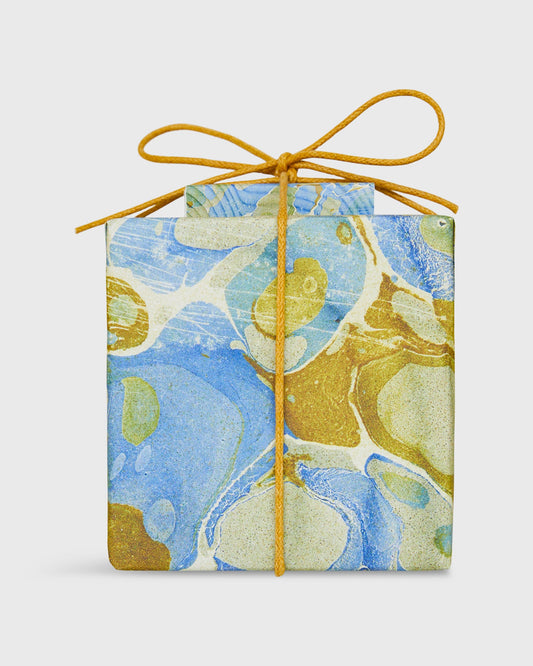 Wrapped Scented Candle & Matchbox in No. 138