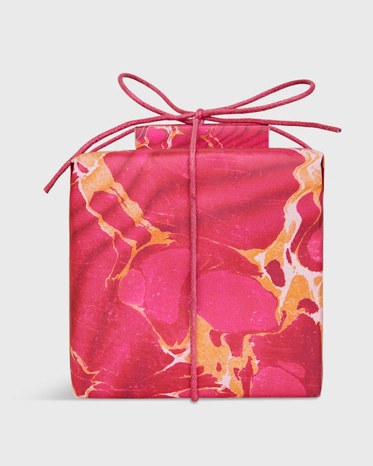 Wrapped Scented Candle & Matchbox in No. 308