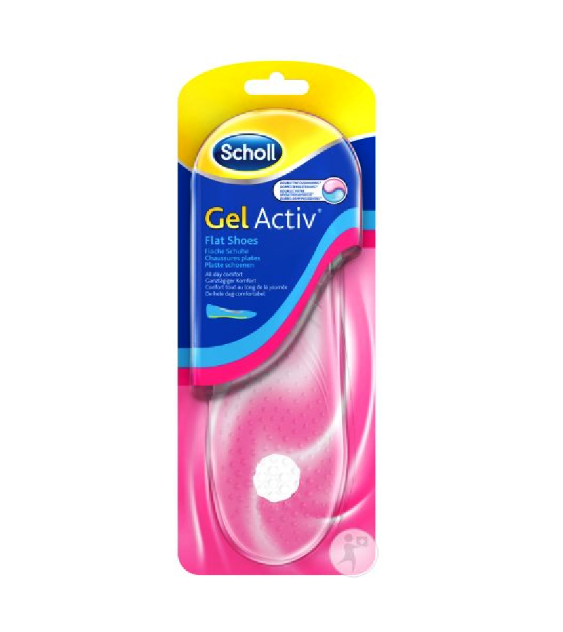 Scholl GelActiv® Insoles for Flat Shoes - 1 Pair