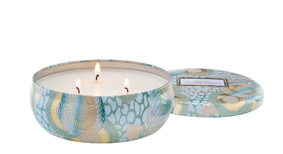 Japonica 3 Wick Tin Candle 12oz