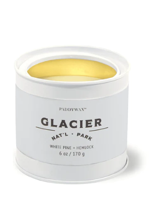 National Parks Candle 6oz-Glacier