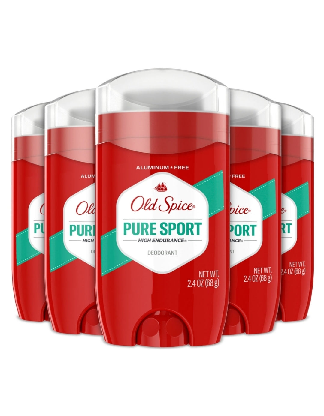 Old Spice High Endurance Deodorant for Men, Aluminum Free, 48 Hour Protection, Original Scent (2.4 oz., 5 pk.)