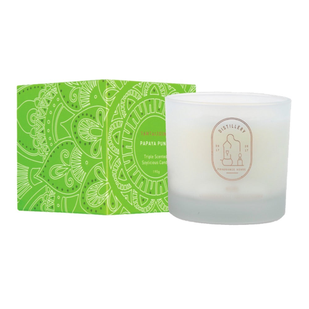 DISTILLERY FRAGRANCE HOUSE Soy Candle 190g Temptress (Elderflower & Fresh Berries)