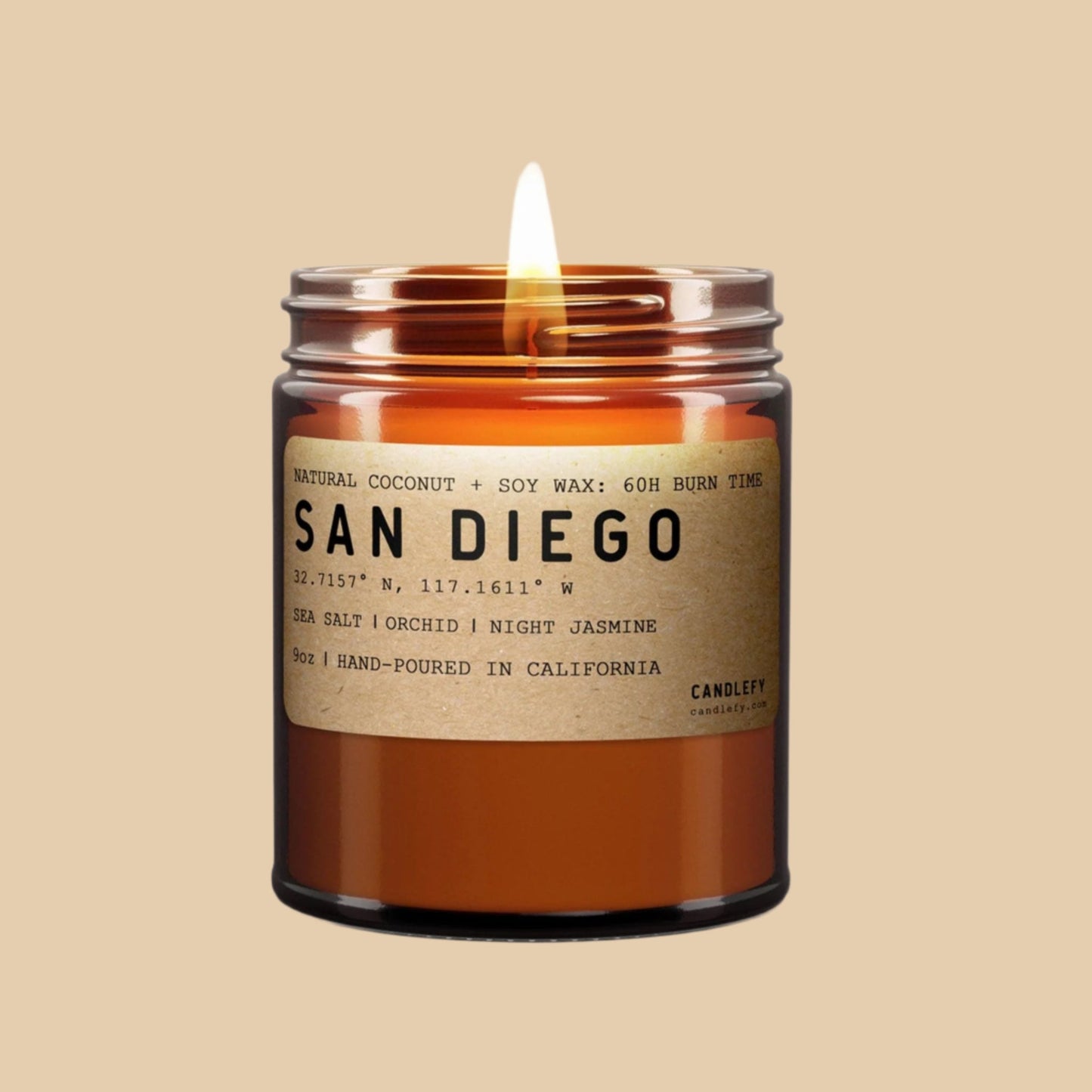 San Diego Candle | Brown