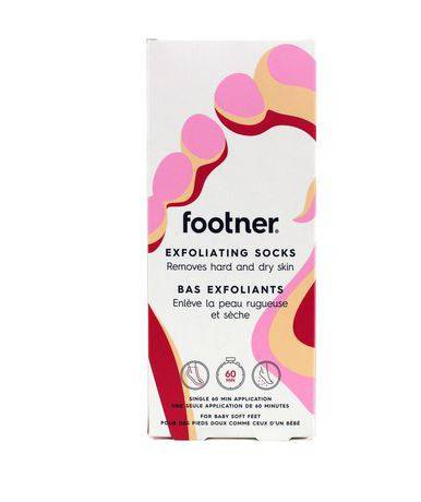 Footner Exfoliating Socks 1 Pair