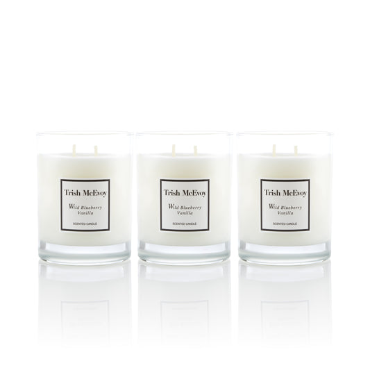 The Power of Fragrance® Wild Blueberry Vanilla Candle Votive Trio