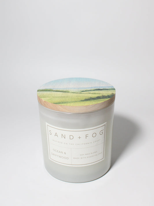 Ocean & Driftwood 21 oz scented candle
