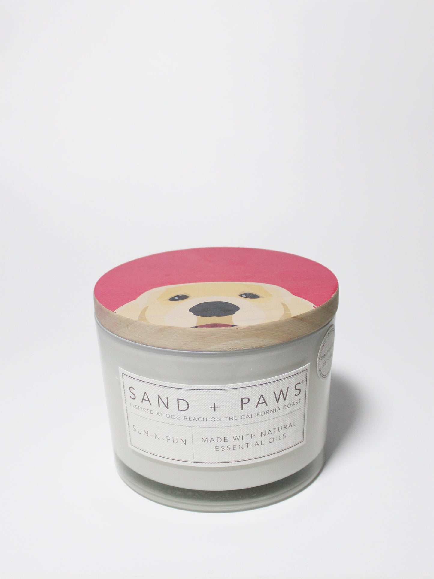 Sand + Paws Sun-n-Fun 12 oz scented candle