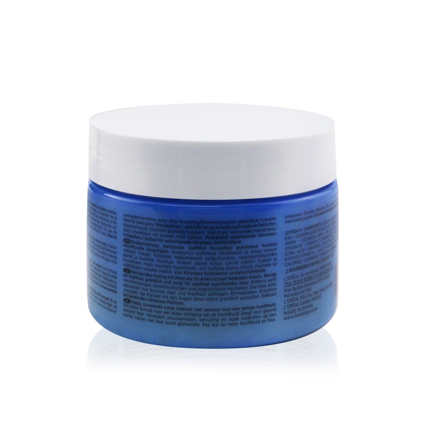 Kerastase Fusio-Scrub Scrub Energisant Intensely Purifying Scrub Cleanser with Sea Salt (Oily Prone Scalp)  325ml/11.4oz