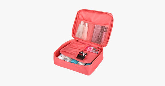 Compact Travel Cosmetic Bag