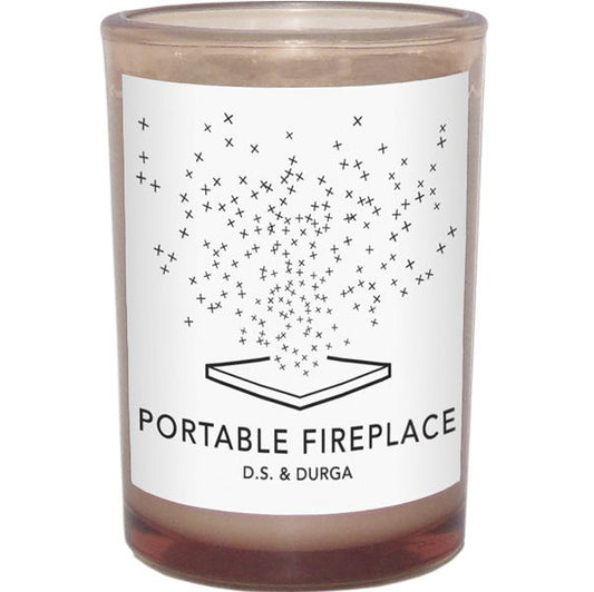 D.S. & Durga Portable Fireplace Candle (7 oz)