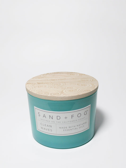 Clean Waves 12 oz scented candle