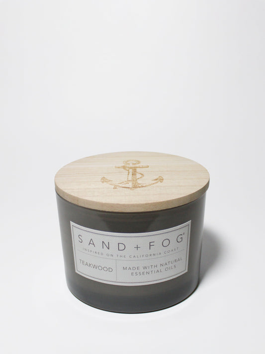 Teakwood 12 oz scented candle