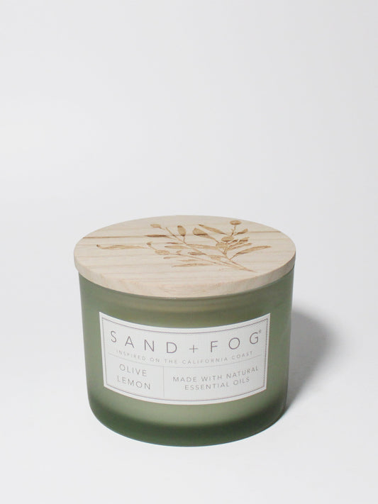 Olive Lemon 12 oz scented candle