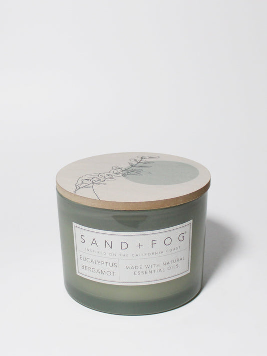 Eucalyptus Bergamont 12 oz scented candle
