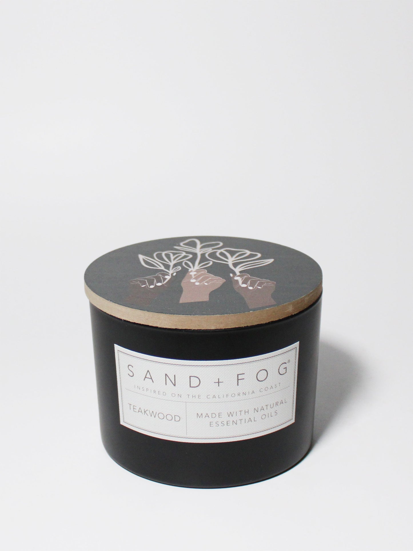 Teakwood 12 oz scented candle