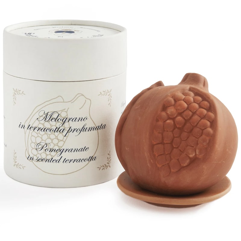 Santa Maria Novella Pomegranate in Scented Terracotta