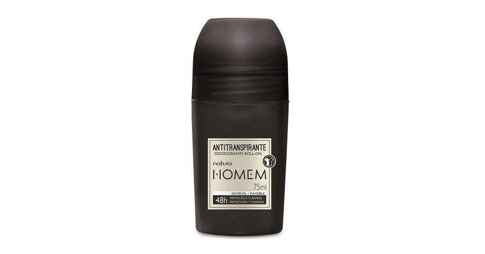 Natura Homem Desodorante Invisivel 75 ml Deodorant Roll on Invisible