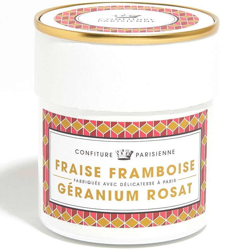 Confiture Parisienne Strawberry Raspberry Rose Geranium (8.8 oz)