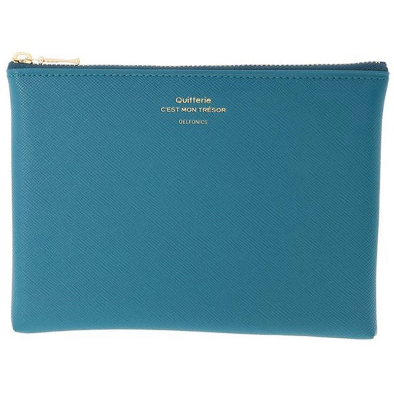 Quitterie Medium Pouch – Turquoise
