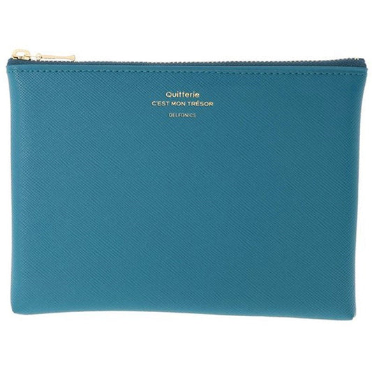 Quitterie Medium Pouch – Turquoise