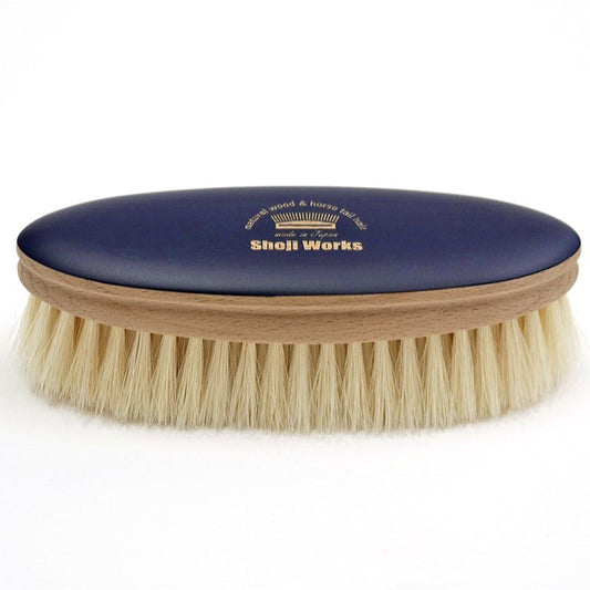 Shoji Works Polishing Shoe Brush – Blue (1 pc)