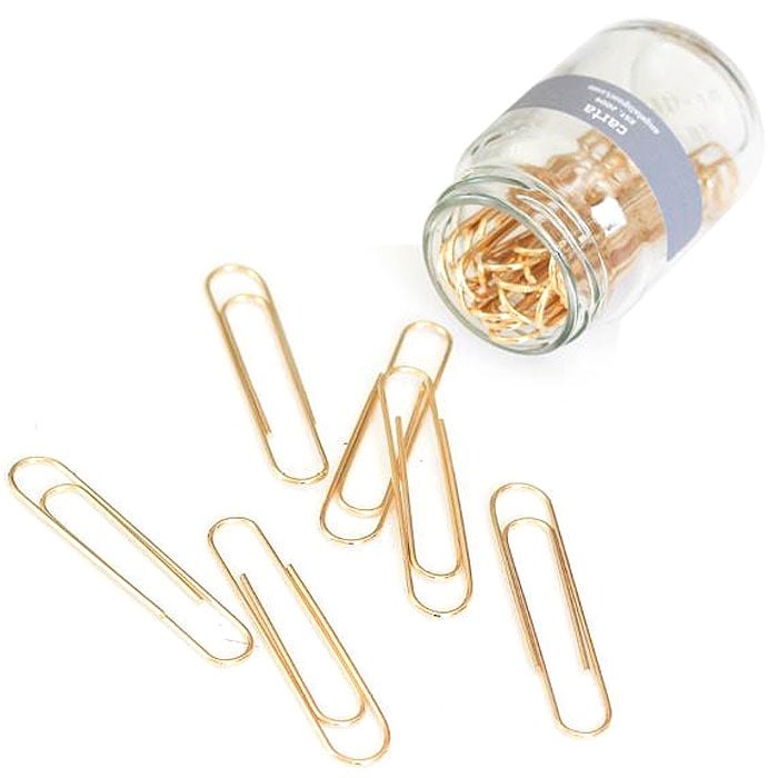 Studio Carta Gold Paper Clips