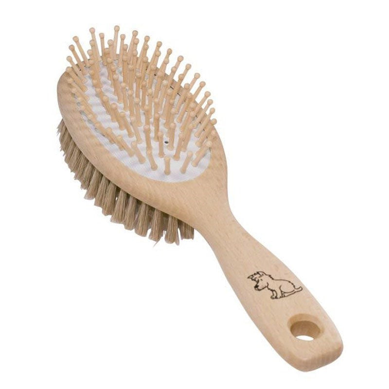 Dog Brush – Wooden Pins