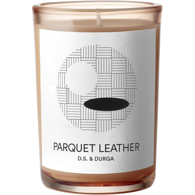 Parquet Leather Candle